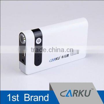 CARKU 8000mah 12V mini car jump starter battery with usb charger