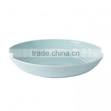 CP-230 Wholesale ceramic porcelain blue glass dinnerware