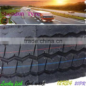 12R24 1200R24 China heavy duty truck tyres timax tyre,suntrack,triangle