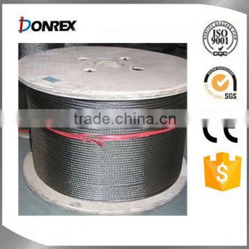 1x7 galvanized steel wire rope certificate