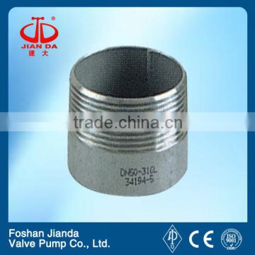 Malleable cast iron socket welding swage nipple/threaded welding nipples