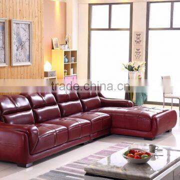 Living Room Leisure Setion Leather Sofa, Comfortable Sofa photo-5