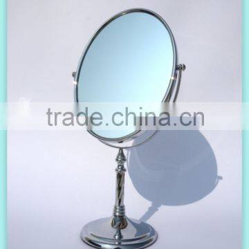 high-order oval metal jewelry/cosmetic/makeup desktop mirror