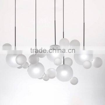 Forest White Glass Chandelier Lamp LED Chandelier Lighting for Interior Design & Wedding Decoration photo-3