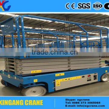 20m Lifting Electric Movable Hydraulic Scissor Lift Table