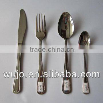 18/0 24pcs stainless steel cutlery set/ flatware/cutlery set