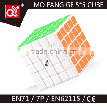 Qiyi Mofangge Magic Cube Puzzle Toys Aoho 5*5 Educational Promotion Gift photo-2