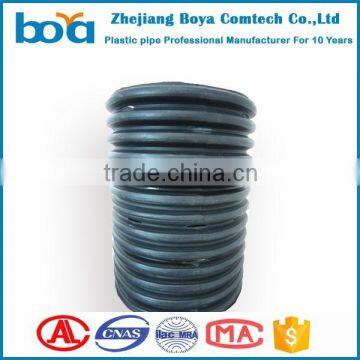 160mm hdpe Perforated Corrugated subsoil Drainage Pipe