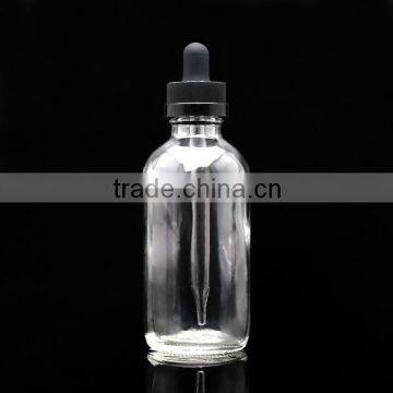 clear 120ml boston dropper bottle make in China