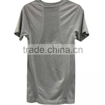 Santic Men's Seamless S/S Shirt OEM Service Cation Fabric Melange photo-2