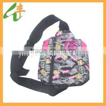 2014 latest fashionable 600D polyester wasit bag