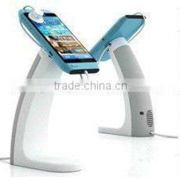Alarmed & Charging Retail Security Displays mobile phone shop displays stand H8400-MIniUSB