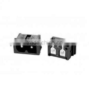 C8 IEC Power Socket &IEC60320 UL498 AC inlet power socket