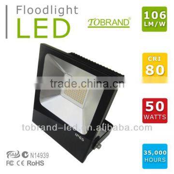 Efficacy max 106lm/w power factor 0.95 led housing flood light