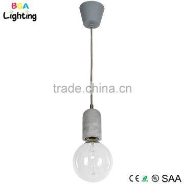 Classic conrete pendant lamp DIY lighting