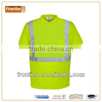 ANSI traffic safety clothes, high visibility T-shirt