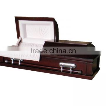 Baby solid wooden flat top caskets and coffins