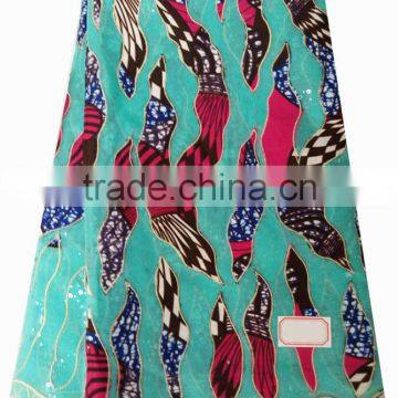 CL7568 2016 Chowleedee High Quality Top Fashion Latest Design Wax Lace photo-5