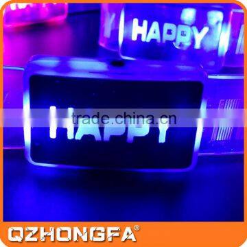 Promotional Gifts Party Printing Logo LED Bracelets Wrist Band photo-3