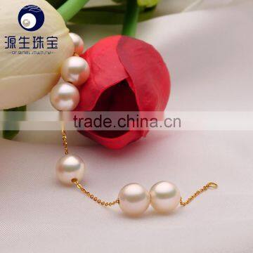 AAA grade cultural pearl Latest Design pearl friendship bracelets