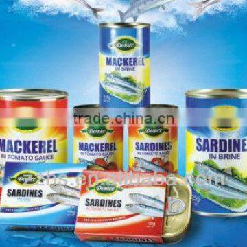 Canned Sardines in tomato sauce