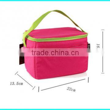 Hand wine cooler bag, Canvas cooler handbag