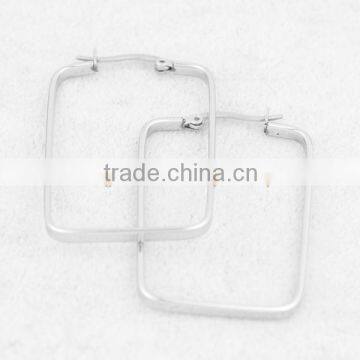 316L stainless steel hoop earrings