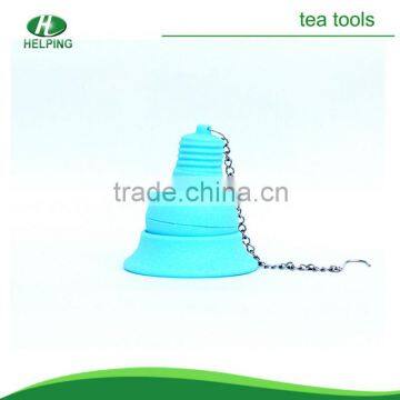 new popular silicone tea strainer/ tea bag infuser.