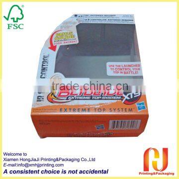 paper packaging box with clear window