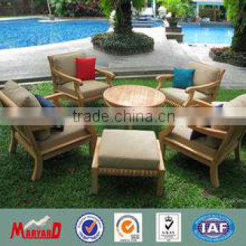 Teak garden furniture