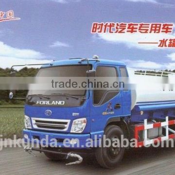 FORLAND small type water tanker truck sprinkler truck with light truck chassis