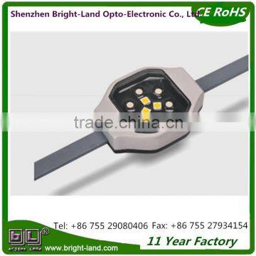 DC15V 2.7w 9pcs SMD5050 RGB RGBW full color led point light source for landscape decor