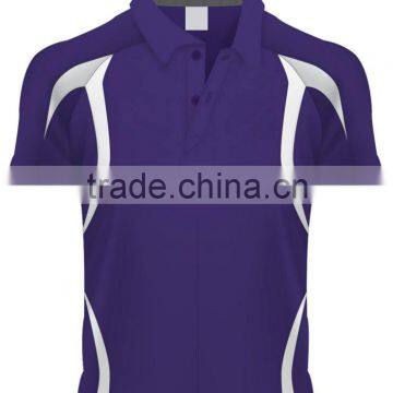 Customed polyester cotton polo shirt for men high quality