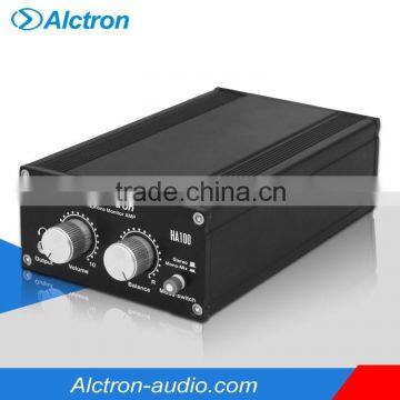 Alctron HA100 Compact Headphone monitor amplifier, Monitor Amp