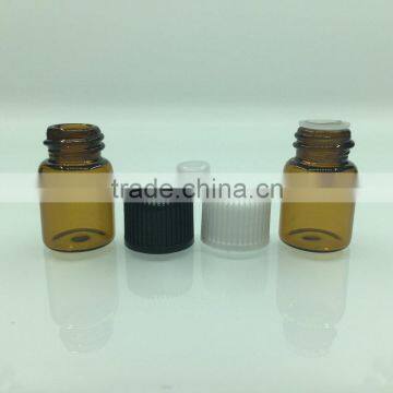 Small Size Essential Oil Bottle 2ml Glass Vial for Perfume, Amber Glass Vial photo-2