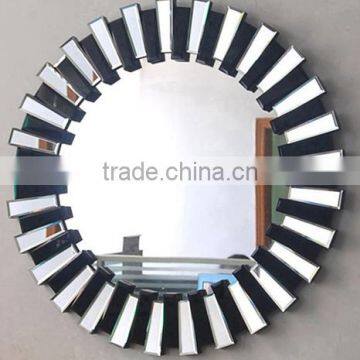 new classic glass wall decorative round mirrored furniture