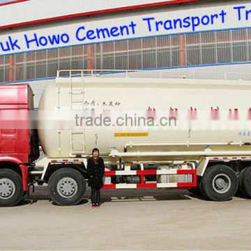 HOWO 8*4 powder material truck