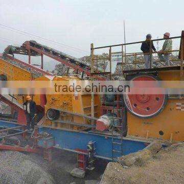 YBF Portable crusher, impact crushing machine