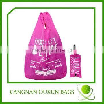 Most fashion folding shopping bag polyester 190t