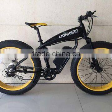 2016 popular 350W electric bike with fat tyres