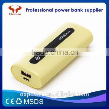 2016 Professional Factory Cheapest Price Hot Sell Fast Charging High Capacity Original 5200mah Portable Usb Charger Power Bank