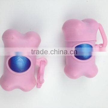 promotion plastic Eco-friendly pet waste bag dispenser with bags