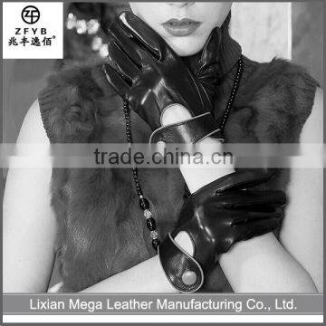 Wholesale Low Price High Quality Dress Unlined Leather Gloves