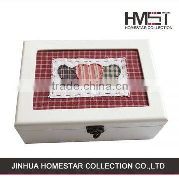 HOMEIDEA MDF wood jewelry box