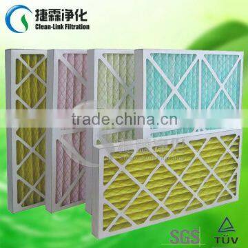 Economical Non-woven Fabrics Foldaway Paper Frame Air Plank Filter photo-2