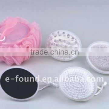 Plastic Bath Massager Set