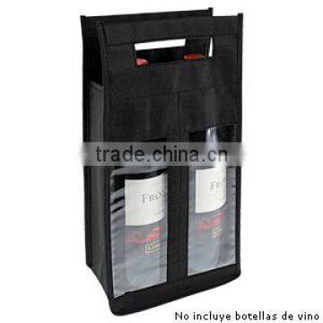 pvc double bottles bags