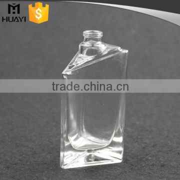 Clear Empty Glass Perfume Bottle