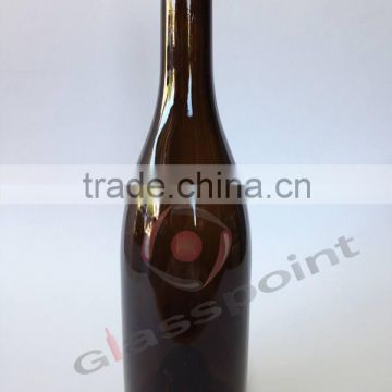 750ml burgundy wine bottle