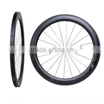 High Quality Carbon Road Bike 60C Clincher Wheelset 60mm Clincher Stiffest Clincher 60mm Cyclocross Carbon Bicycle Wheels